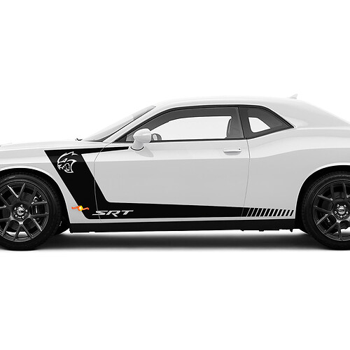 Hellcat SRT C Stripes Accent for Dodge Challenger
