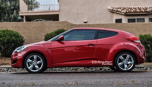 2X Múltiple Color Hyundai Rendimiento Veloster Turbo Símbolo Calcomanía Pegatina
