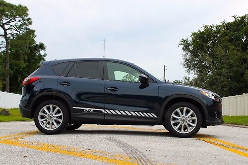 Racing Graphic Stripe Car Vinyl Decal Sticker for Mazda CX-5 2012 - 2018