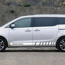 Side Racing Stripes Vinyl Decal Sticker fit to Kia Sedona 3