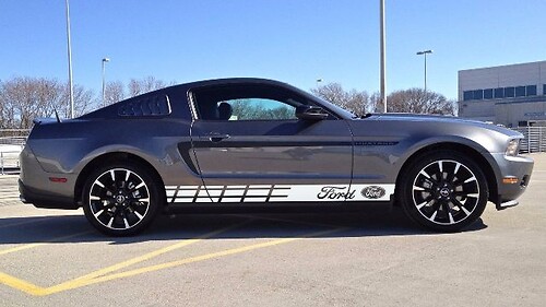 Multiple Color Graphic Mustang / C-Max / Taurus Car Racing Decal Sticker
