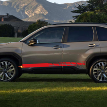 Multiple Color Graphics Racing Art Decal Sticker fit Suba Crosstrek Forester Car 3