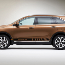 Side Racing Stripes Vinyl Decal Sticker fit to Kia Sorento 3