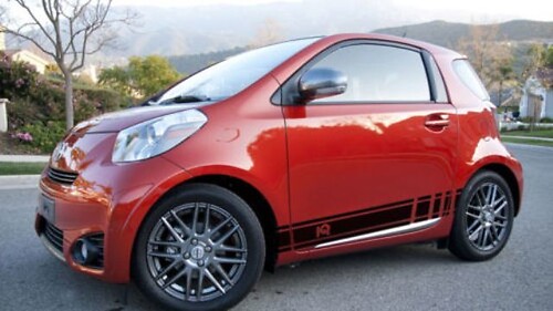 2X Multiple Color Graphics iQ Symbol Car Racing Vinyl Decal Sticker