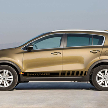 Side Racing Stripes Vinyl Decal Sticker fit to Kia Sportage 3