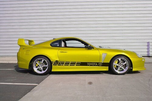 Multiple Color Graphic iA / iM / TRD / Supra Car Racing Decal Sticker
