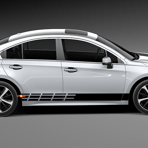 Multiple Color Graphics Car Racing Art Decal Sticker fit Suba Impreza Legacy