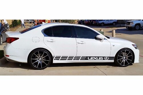 Multiple Color Graphic GS 350 F/GS 450h/GS 450h F Car Racing Decal Sticker