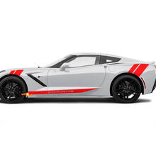 Corvette Side Door and Rear Fender Stripes for Chevy Corvette 2