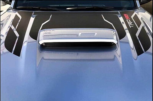 Toyota Tacoma TRD 4x4 Off Road Hood Sticker Decal Graphics Fits 2016 2017 2018