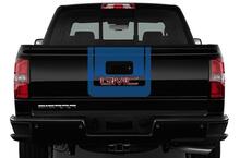 Gmc Sierra (2014-2014) Custom Vinyl Sticker Decal Wrap Kit - Racing Stripes V2
 2