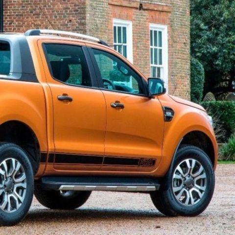 Ford Ranger FX4 Wildtrak ପାଇଁ ସାଇଡ୍ ସ୍ଟ୍ରାଇପ୍ ଗ୍ରାଫିକ୍ସ ଡିକାଲ୍ ଷ୍ଟିକର୍
