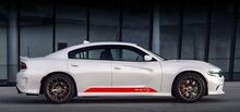 Hellcat Srt Side Accent Stripe Vinyl Decal Sticker for Dodge Charger 2