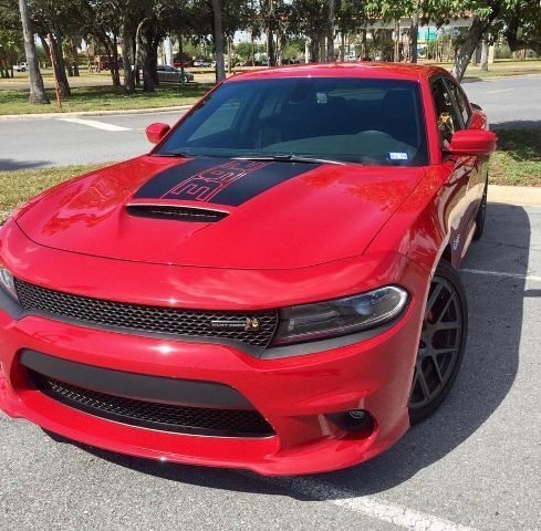 Dodge Charger 392 Daytona Style Hood Sticker Decal Scat Pack 2015 2016 2017 2018 mopar Scatpack
