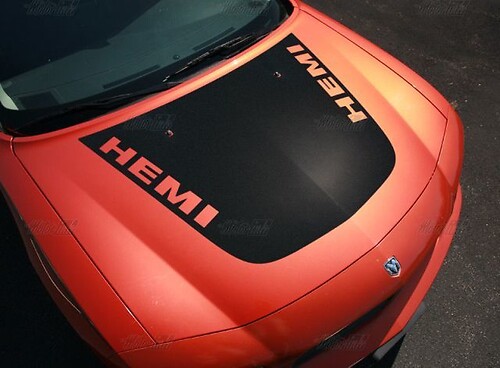 2006 07 08 09 2010 Dodge Charger Hood Blackout Rally Sticker Decal Stripe hemi rt
