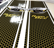 1500 2500 Truck Bed Side Stripe rumble bee concept Dodge Ram Vinyl Sticker Decal Printed Lamination 2