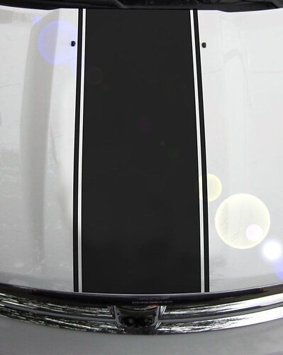 1500 2500 3500 Ram Truck Hood Stripes Vinyl Decal Sticker Graphic DH-000
