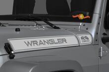 Jeep Wrangler 97-06 4x4 Off Road TJ Vinyl Hood Stickers Decals set TJ 4 piece stripes set 2