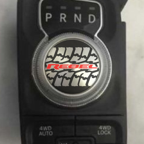 Dodge Ram Rebel Shift Knob Decal Sticker Graphic Vinyl Gear Park Drive Neutral