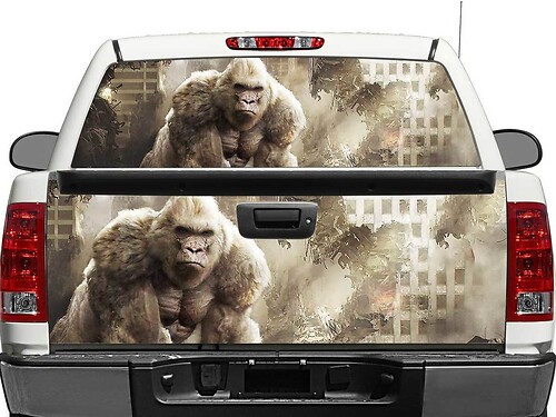Rampage George Movie 2018 Rear Window OR tailgate Decal Sticker Pick-up Truck SUV Car
