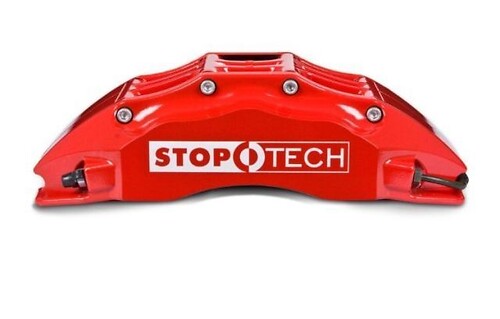 Stop Tech Brake Caliper High Temp Vinyl Decal Stickers (Any Color)