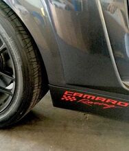 Chevy Camaro LS LT RS SS Zl1 Z28 Racing Side Skirt Fender Vinyl Decal Sticker 2
