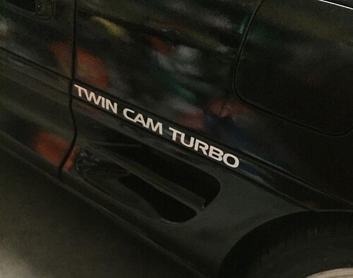 91-99 Toyota MR2 Twin Cam turbo Stickers Decals/emblems SW20/3SGTE