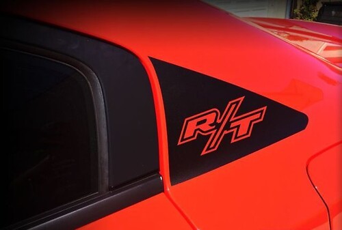Dodge CHARGER R/T C Pillar Sticker Decal 2011 2012 2013 2014 2015 2016 2017 RT HEMI