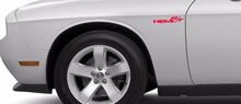 3x Hemi Rt, Dodge Car Decal, Challenger, Charger, Die Cit Sticker 2