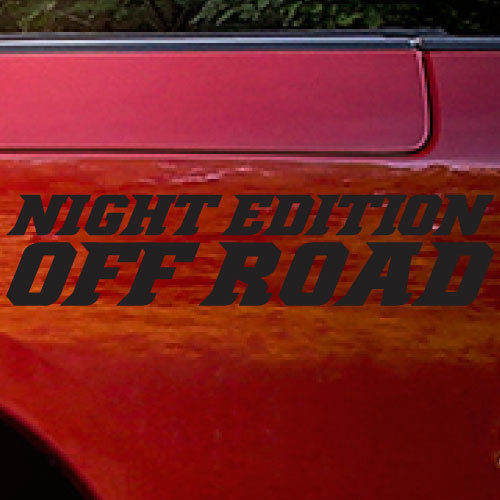 Dodge Ram Rebel Night Edition Side Truck Vinyl Sticker Decal Graphic Off Road Pickup 2023