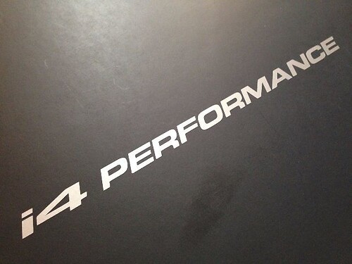 (2) i4 PERFORMANCE Vinyl Decal Car Window Sticker Fits Honda, Chevy, Toyota