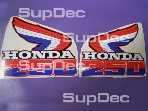 HONDA 250 Stickers Decals 1985 OEM REPLICA 