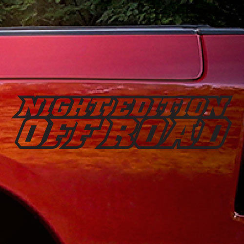 Dodge Ram Rebel Night Edition Side Truck Vinyl Sticker Decal Graphic Off Road Pickup Now