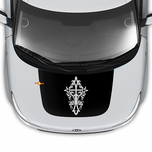 Hood Decal Wrap Vinyl Decals Stickers for Kia Soul 51