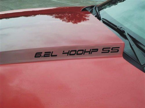 2010 -2016 Camaro Hood Scoop Graphic Stickers Decals HP
