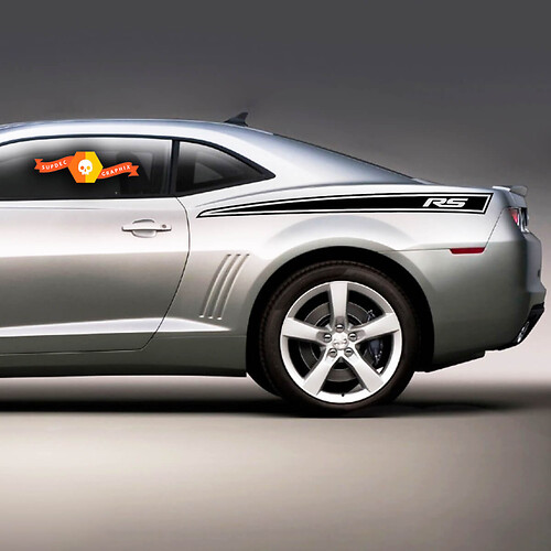Quarter panel decal Stickers Decals stripe stripes fits 2010-13 Camaro SS RS