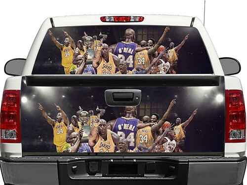 Shakil O'neill Rear Window OR tailgate Decal Sticker Pick-up Truck SUV Car