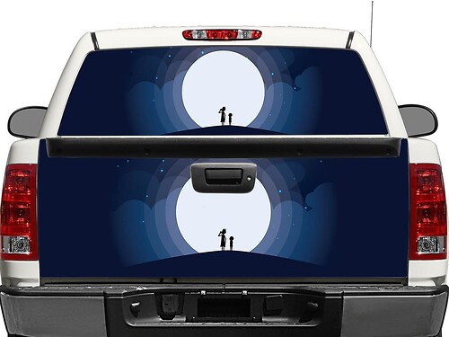 Rick and Morty 11 Rear Window OR tailgate Decal Sticker Pick-up Truck SUV Car
