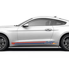 Side Doors Mustang Stripes Horses Decals Stickers for Ford Mustang 1 3