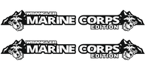 Marine Corps Mountains Edition Hood Stickers Decals for Jeep wrangler hoods 2