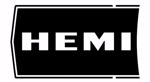 Dodge Charger HEMI 2006-2010 Hood Pins Stripes Sticker Decal Pre-Cut.