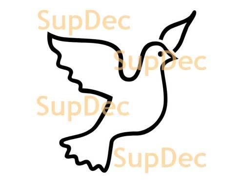 Bird Vinyl Art Wall  Window Bathroom Sticker Decal removable #34