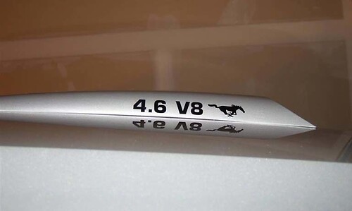 1999-2004 MUSTANG HOOD SCOOP Stickers Decals 94-98, 05-09, 2010-2020