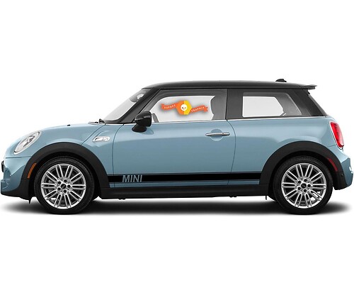 Mini Cooper Side Stripes Countryman Clubman Graphics Stickers Decals
