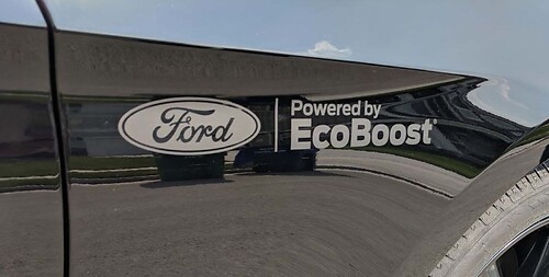 2010 - 2020 Ford Mustang Powered By Ecoboost Fender Decal Vinyl Sticker Graphic Pr