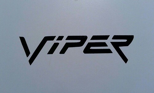 Viper Sticker Decal * Dodge Plymouth Mopar Hemi Cuda Challenger Demon R/t Hellcat