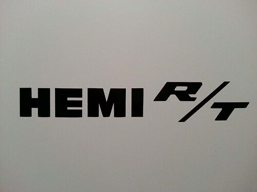 Hemi R/t Sticker Decal ** Dodge Challenger Charger Magnum Mopar Plymouth Cuda
