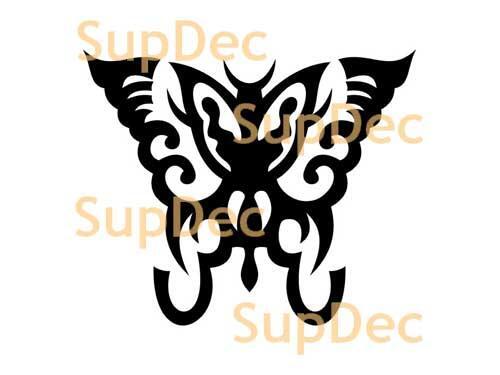 Butterfly Vinyl Art Wall  Window Bathroom Sticker Decal #2