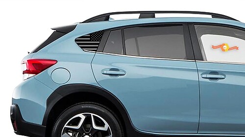 American Flag Decals - Stickers Vinyl Accessories for Suba Crosstrek