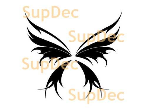 Butterfly Vinyl Art Wall  Window Bathroom Sticker Decal #7
